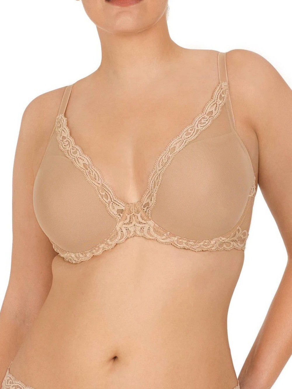Natori Feathers Plunge T-Shirt Bra